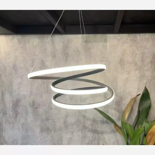 لوستر مدرن سه پیچ 60 وات ریموت دار