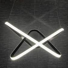 لوستر مدرن مثلثی 60 وات ریموت دار