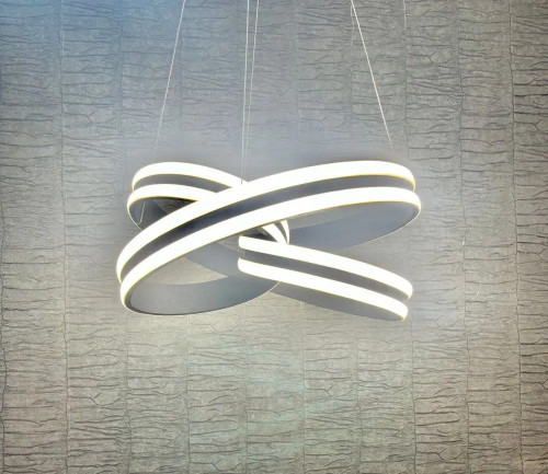 لوستر مدرن کلیپسی سه لاین 120 وات ریموت دار