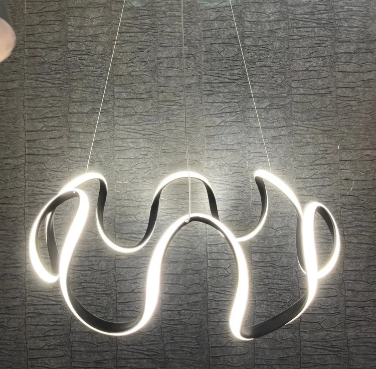 لوستر مدرن سینوسی60 وات ریموت دار