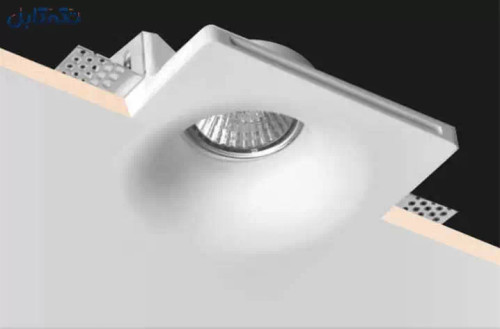 هالوژن گچی تکی مربع