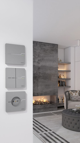 کلید و پریز ویرا مدل t2 نوک مدادی